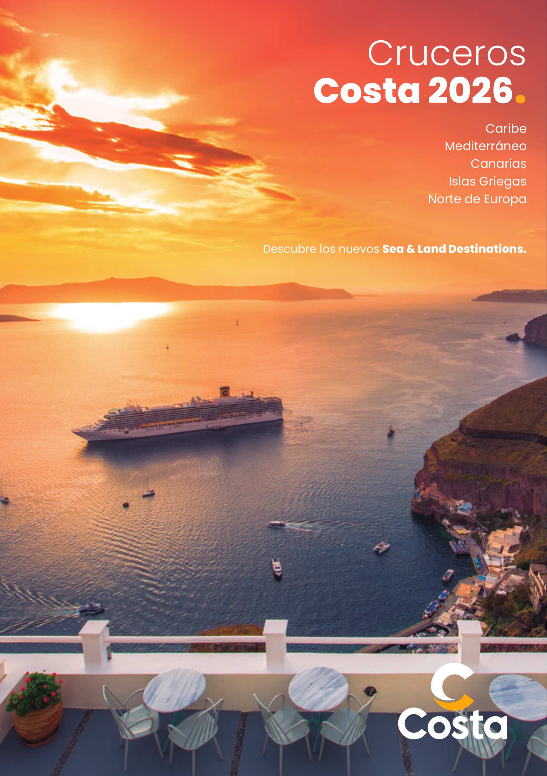 Catálogos Costa Cruceros 2025 - 2026