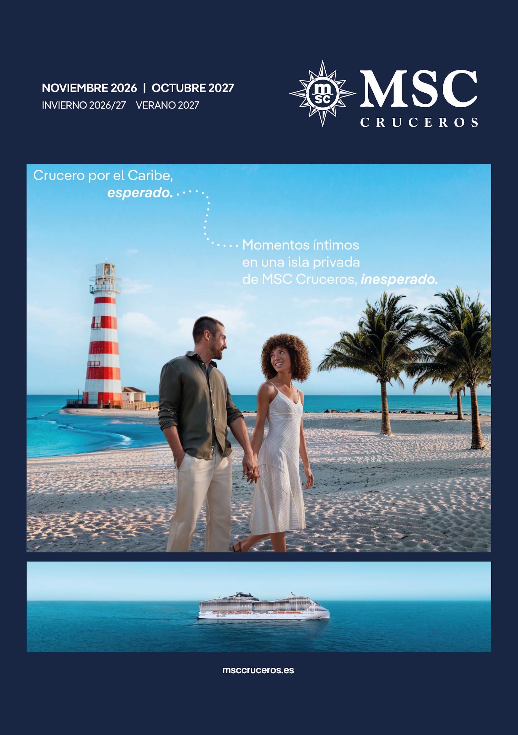 Catálogos MSC Cruceros - Caribe y Alaska 2027 Catálogos MSC Cruceros - Caribe y Alaska 2027