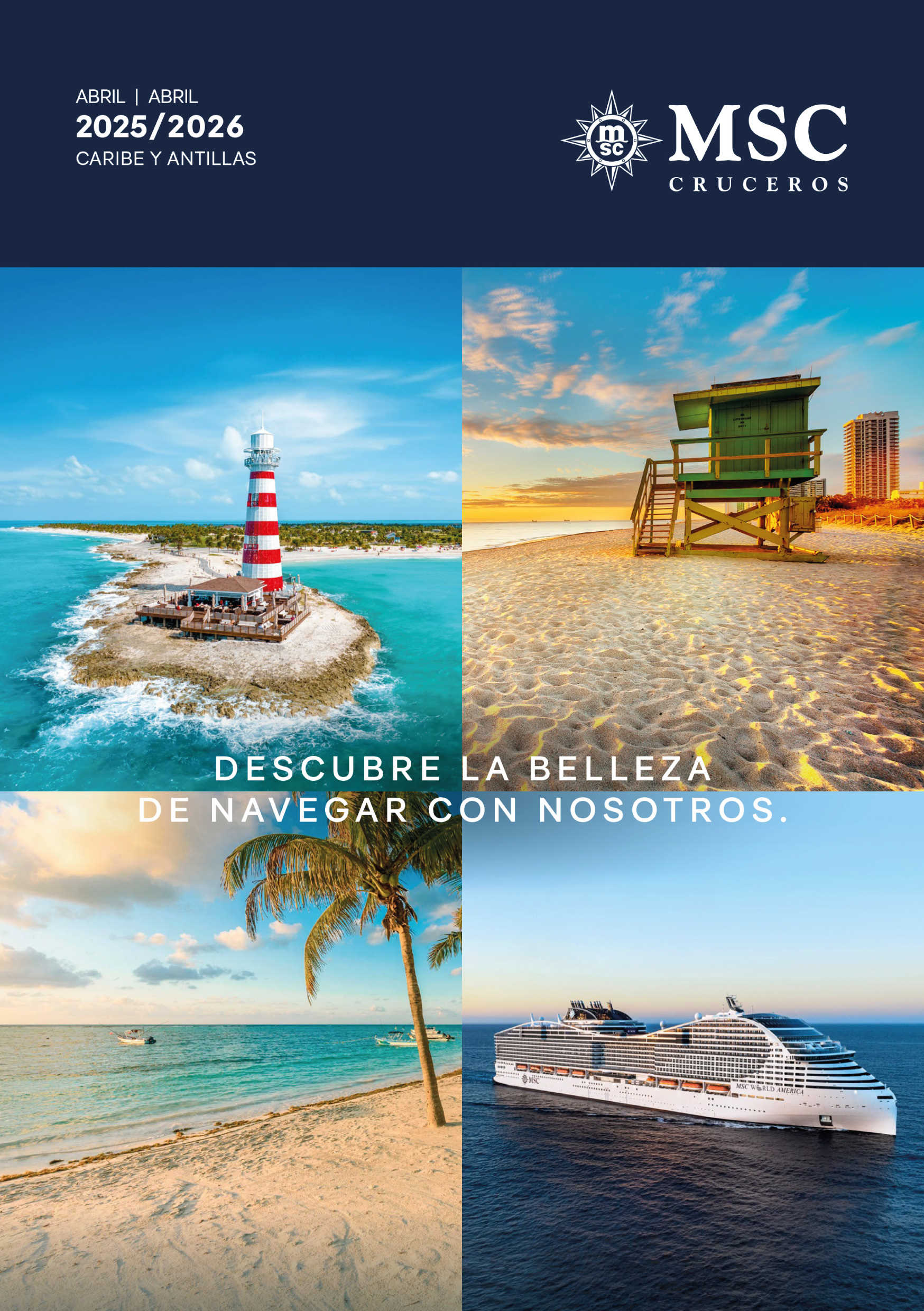 Catálogo MSC Cruceros Caribe 2025 - 2026