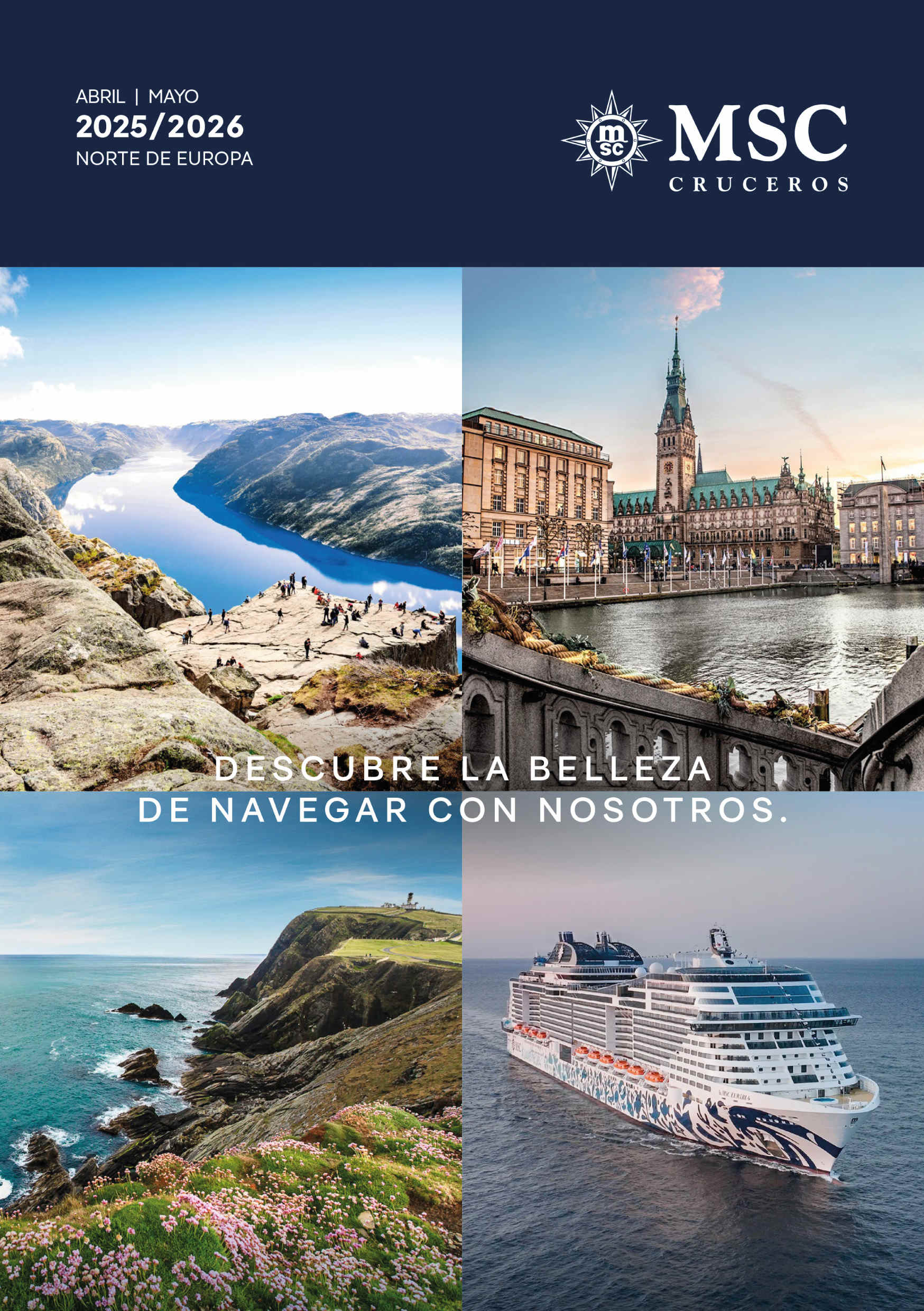 Catálogo MSC Cruceros Norte 2025 - 2026