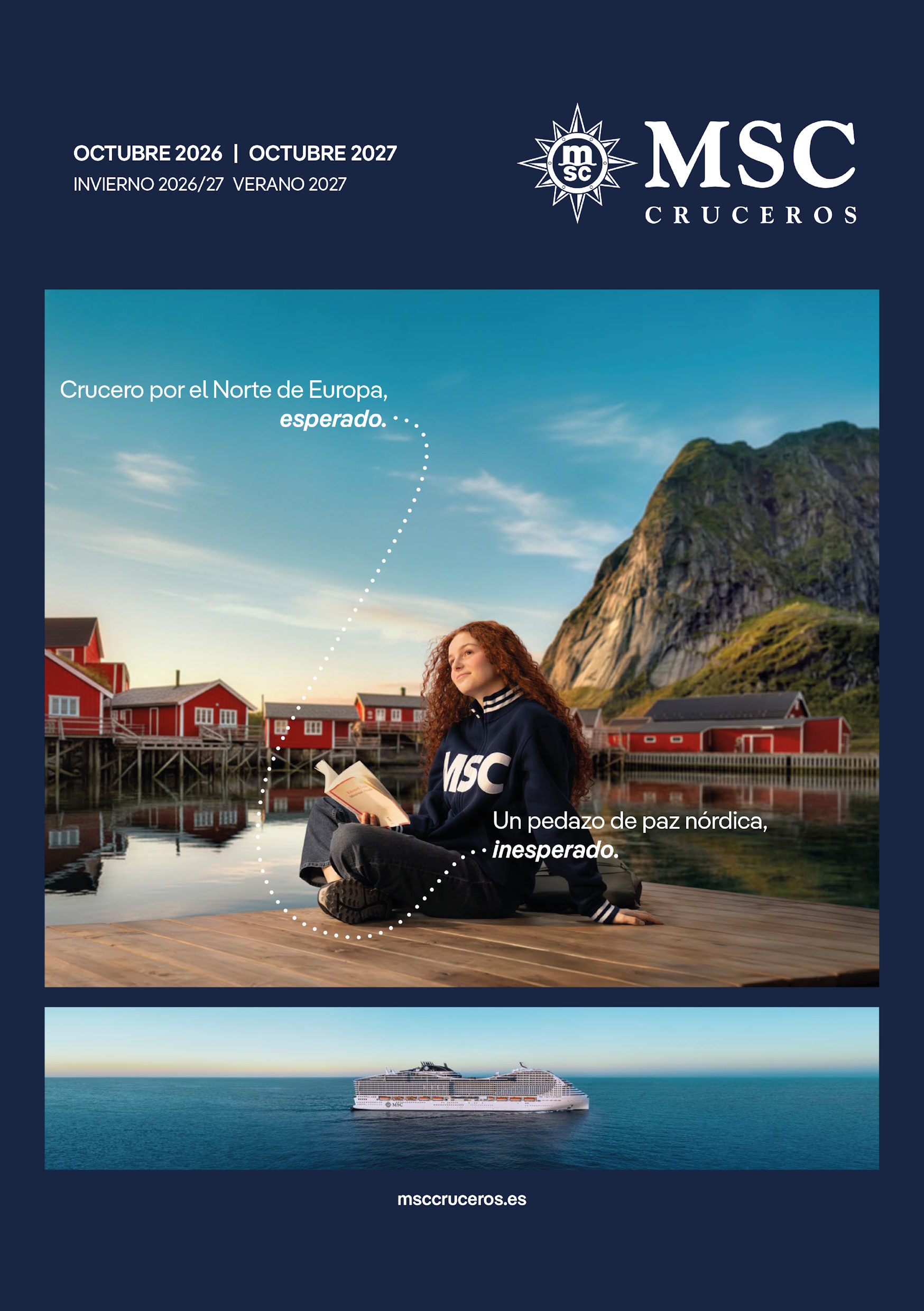 Catálogos MSC Cruceros Norte de Europa 2026 - 2027 Catálogos MSC Cruceros Norte de Europa 2026 - 2027