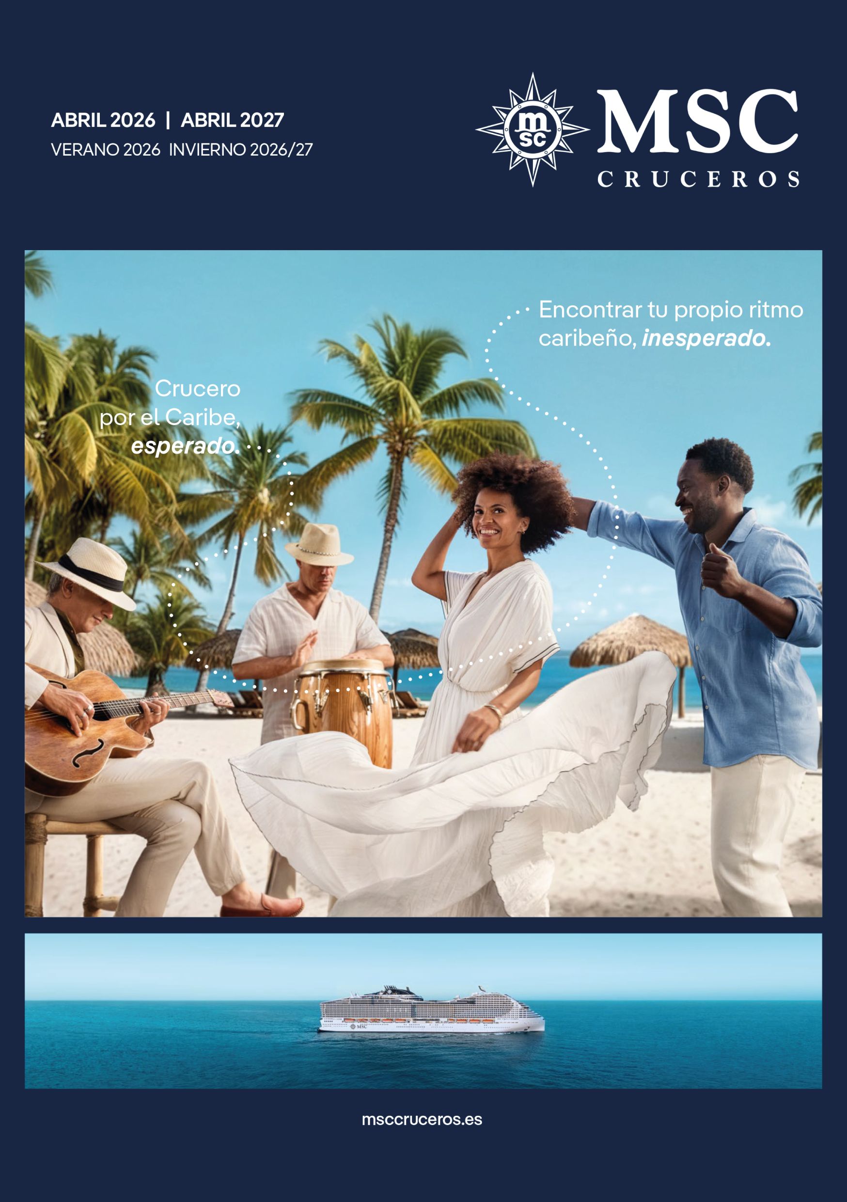 Catálogos MSC Cruceros Caribe 26 - 27 Catálogos MSC Cruceros Caribe 26 - 27