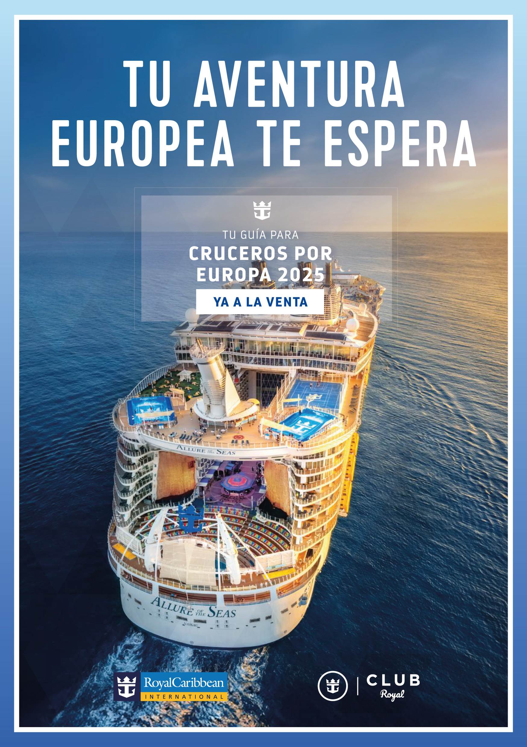 Catálogo Royal Caribbean - Aventura europea 2025