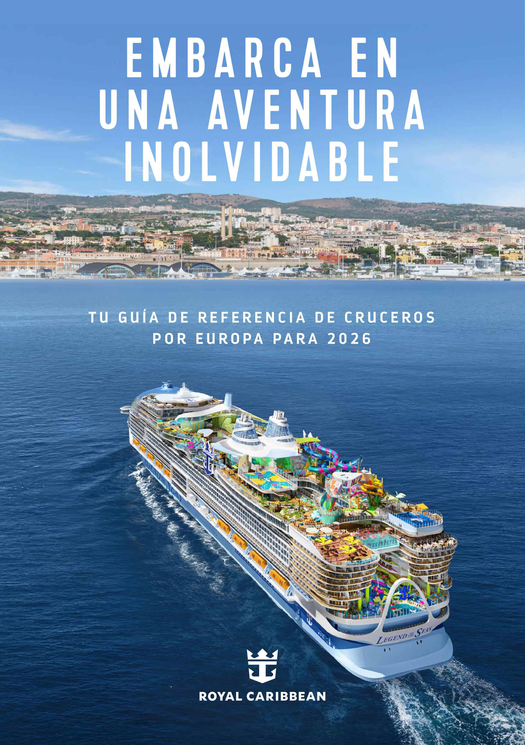 Catálogo Royal Caribbean Europa 2026